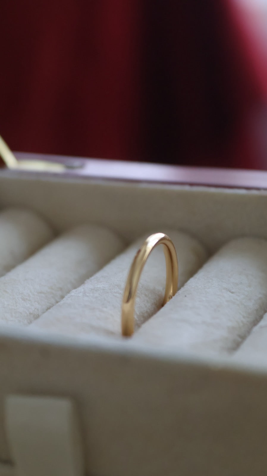 Steadfast – Polished Gold Ring for Women | Minimalist Faith Ring